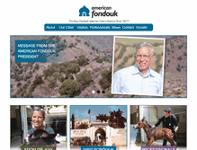 Tablet Screenshot of fondouk.org